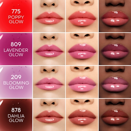 GUERLAIN Blooming Denim KissKiss Bee Glow Oil Lip Oil with honey