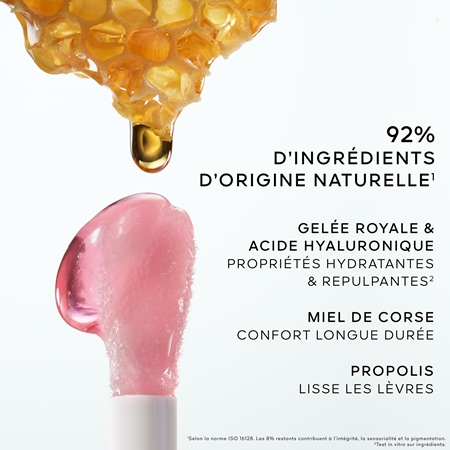 GUERLAIN Blooming Denim KissKiss Bee Glow Oil huile à lèvres au miel