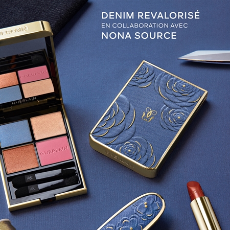 GUERLAIN Blooming Denim Ombres G palette de fards à paupières