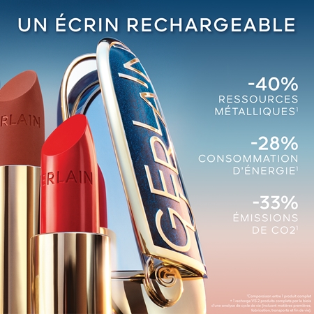 GUERLAIN L'Heure Bleue Double Mirror Jewel Case étui pour rouge à lèvres avec miroir