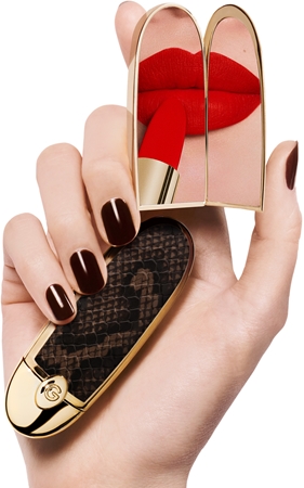 GUERLAIN Rouge G Double Mirror Jewel Case Lipstick Case with mirror
