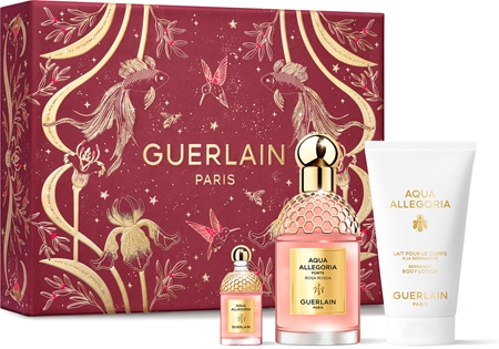 guerlain aqua allegoria forte rosa rossa woda perfumowana 75 ml   zestaw  