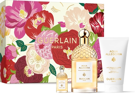 guerlain aqua allegoria mandarine basilic woda toaletowa 75 ml   zestaw  