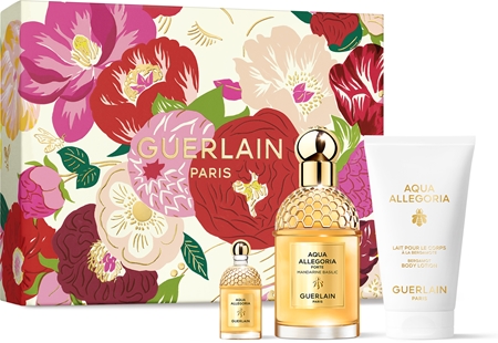 guerlain aqua allegoria forte mandarine basilic woda perfumowana 75 ml   zestaw  