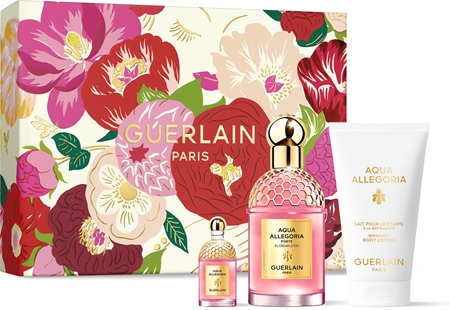 guerlain aqua allegoria forte rosa rossa woda perfumowana 75 ml   zestaw  