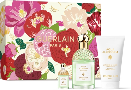 guerlain aqua allegoria rosa verde woda toaletowa 75 ml   zestaw  