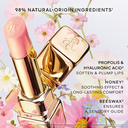 GUERLAIN KissKiss Bee Glow θρεπτικό και ενυδατικό βάλσαμο για τα χείλη