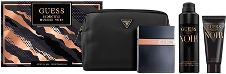 Guess Seductive Homme Noir Gift Set for men