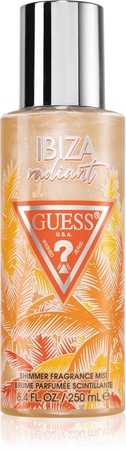 Guess Destination Ibiza Radiant spray corpo profumato con glitter da donna