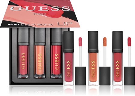 Guess Mini Kits Rose darčeková sada (na pery) pre ženy