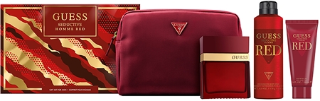 guess seductive homme red woda toaletowa 100 ml   zestaw  