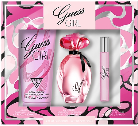 guess guess girl woda toaletowa 100 ml   zestaw  