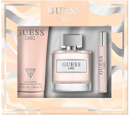 guess guess 1981 woda toaletowa 100 ml   zestaw  