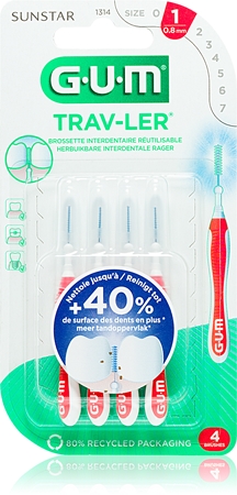 G.U.M Trav-Ler Interdental tarpdančių šepetėliai