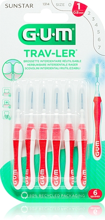 G.U.M Trav-Ler Interdental cepillos interdentales