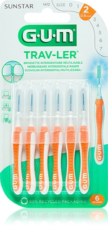 G.U.M Trav-Ler Interdental mezizubní kartáčky