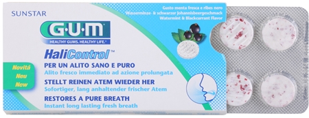 G.U.M HaliControl pastilles pour une haleine fraîche