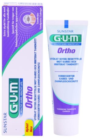 G.U.M Ortho паста за зъби за лица, носещи зъбни брекети