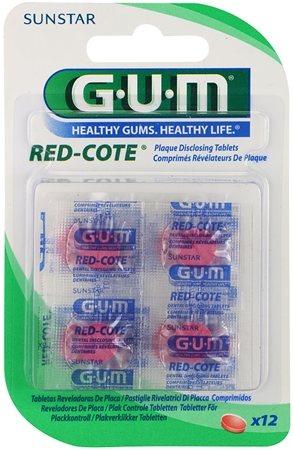 G.U.M Red-Cote Hambakatu indikaatortabletid