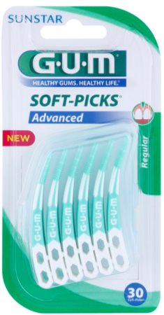 G.U.M Soft-Picks Advanced οδοντικές οδοντογλυφίδες κανονικός