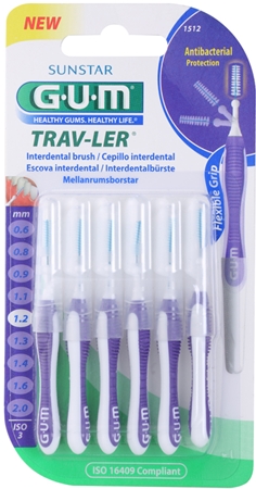 G.U.M Trav-Ler Interdental tarpdančių šepetėliai