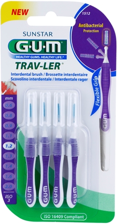 G.U.M Trav-Ler scovolini interdentali 4 pz