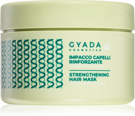 Gyada Cosmetics Spirulina δυναμωτική μάσκα για εύθραστα μαλλιά
