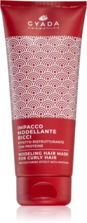 Gyada Cosmetics Linea Modellante Ricci Hydratisierende Maske für welliges und lockiges Haar