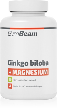 GymBeam Ginkgo Biloba + Magnesium kapsle s minerály