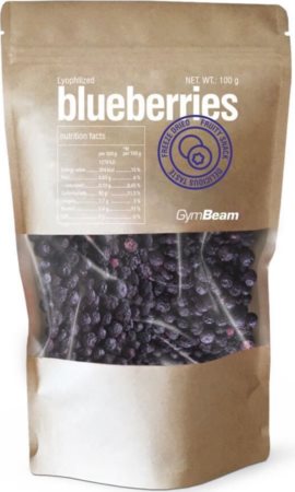 GymBeam Lyophilized Blueberries owoce liofilizowane