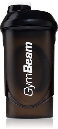 GymBeam Shaker All-Black shaker per lo sport