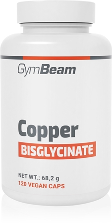 GymBeam Copper Bisglycinate kapsle pro normální funkci imunitního systému a ochranu buněk před oxidativním stresem