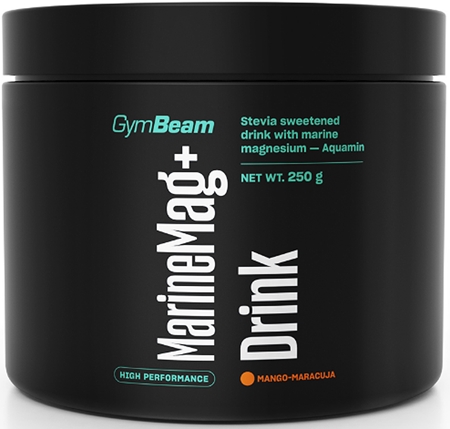 GymBeam Marine Mag+ Drink prášek pro efektivní doplnění hořčíku