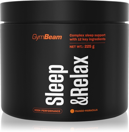 GymBeam Sleep & Relax prášek pro podporu spánku a regenerace