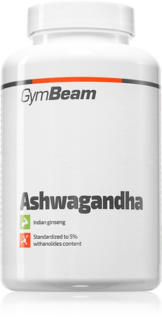 GymBeam Ashwagandha 500 mg Kapseln zur Förderung der physischen und mentalen Gesundheit