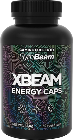 GymBeam XBEAM Energy Caps podpora koncentrace a duševního výkonu