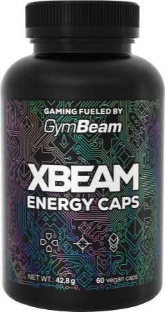 GymBeam XBEAM Energy Caps wsparcie koncentracji i sprawności umysłowej