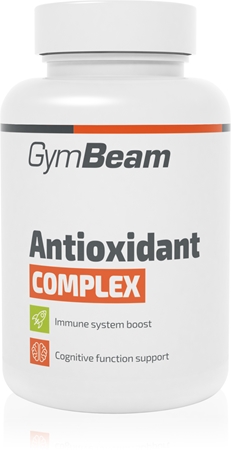 GymBeam Antioxidant Complex kapsle pro podporu ochrany buněk před oxidativním stresem