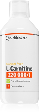 GymBeam L-Carnitine 220 000 mg/l spaľovač tukov