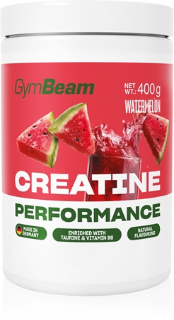GymBeam Creatine Performance Pulver zur Unterstützung der sportlichen Leistung