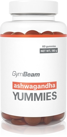 GymBeam Ashwagandha Yummies Geleebonbons zur Förderung des physischen und psychischen Gleichgewichts