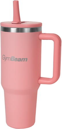GymBeam Thermo Tumbler stainless steel tumbler with straw