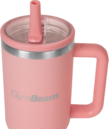 GymBeam Thermo Tumbler stainless steel tumbler with straw