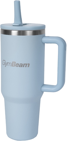 GymBeam Thermo Tumbler stainless steel tumbler with straw