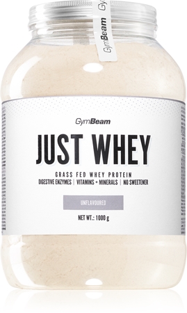 GymBeam Just Whey Molkenprotein mit Verdauungsenzymen