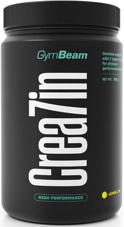 GymBeam Creatine Crea7in podpora tvorby svalové hmoty
