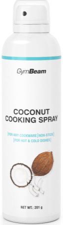 GymBeam Coconut Cooking Spray stolní olej ve spreji