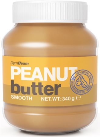GymBeam Peanut Butter Smooth 100% ořechový krém