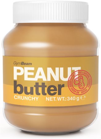 GymBeam Peanut Butter Crunchy krem orzechowy 100%