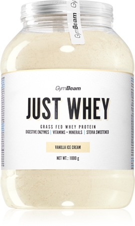 GymBeam Just Whey Molkenprotein mit Verdauungsenzymen